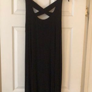 Maurice’s black cross neck dress